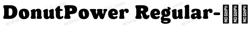 DonutPower Regular字体转换